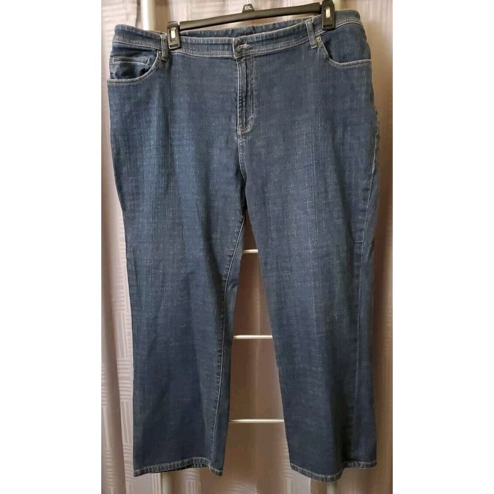 Laura Ashley Women's Denim Blue Jeans Women's Size 24W